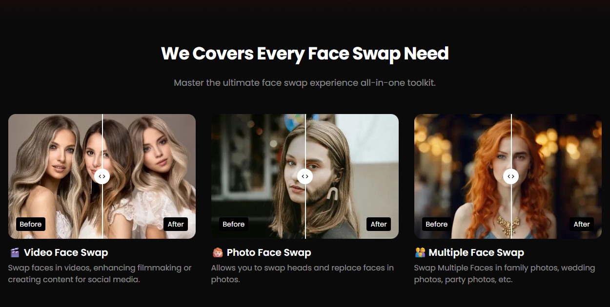 Free AI Face Swap-AI绘画工具