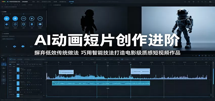 AI动画短片创作进阶：摒弃低效传统做法，巧用智能技法打造电影级质感短视频作品